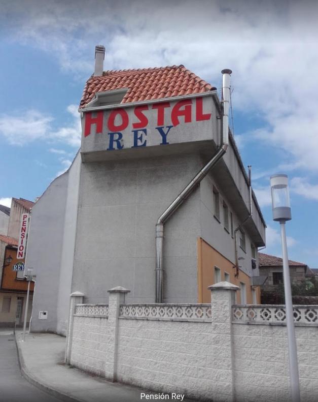 Pension Rey A Illa de Arousa Exterior foto